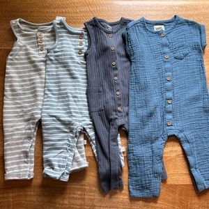 9 month boys little planet organic cotton jumpers